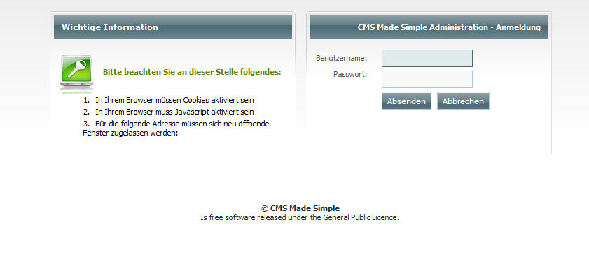 CMSms Login